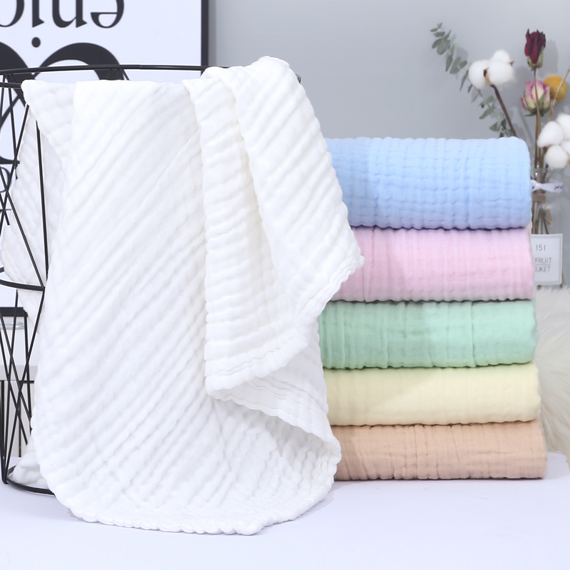 Muslin Swaddle Wrap - 6 Layers Bamboo Cotton Baby Receiving