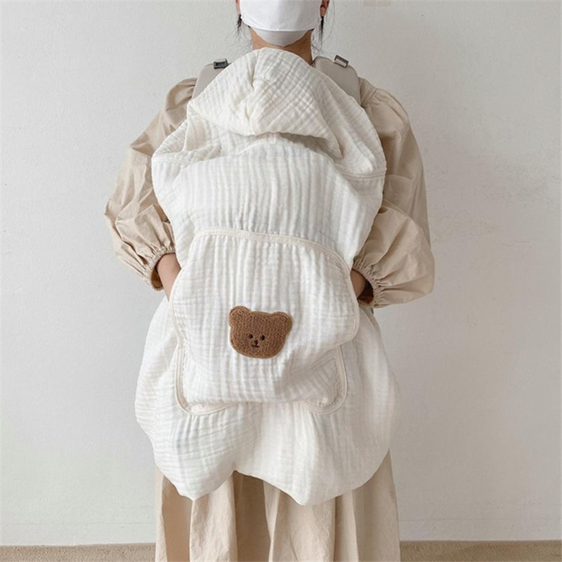 Muslin Swaddle Wrap - Muslin Baby Stroller Blanket Newborn Swaddle