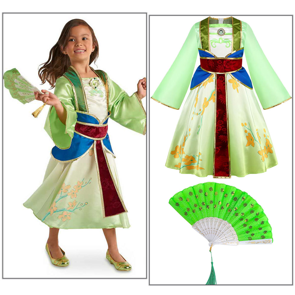 Baby Clothing Dresser - Carnival Cosplay Halloween Baby Girls Mulan