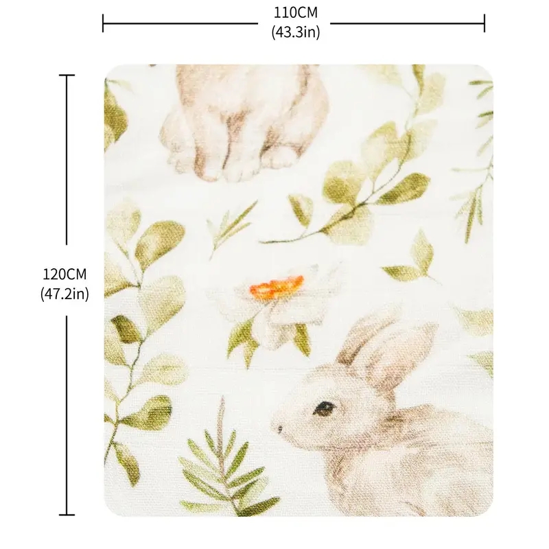 Elinfant digital print 120*110 - Muslin Swaddle Wrap review and price
