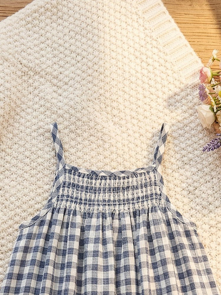 Toddler Girls Plaid Cami Dress - Baby Clothing H&M review and price