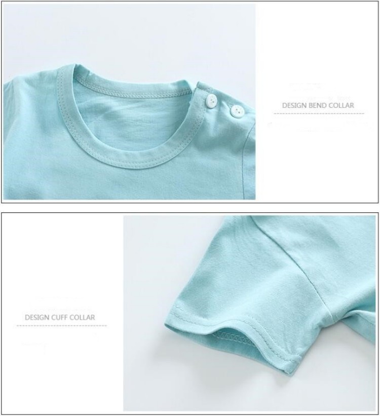 Cotton Tees+Shorts 2-piece Tra - Baby Clothing For Summer review and price