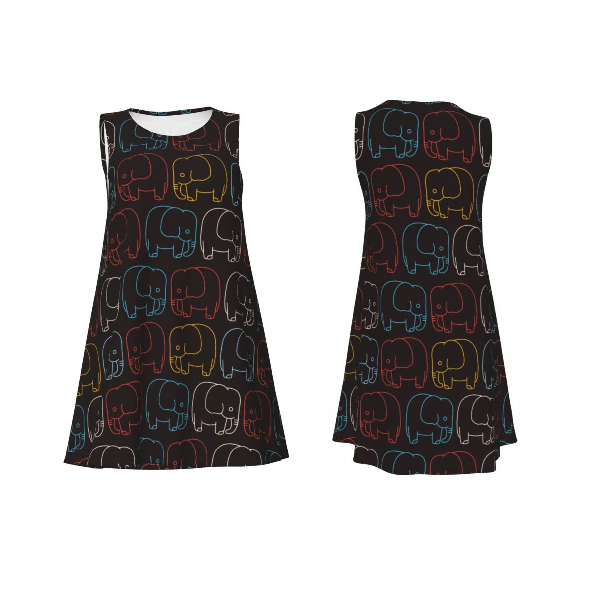 Retro Baby Elephant Dress Colo - Baby Clothing H&M review and price