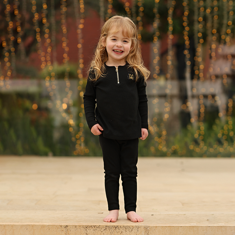 Summer Black Ribbed Family Mat - Baby Clothing For Summer review and price